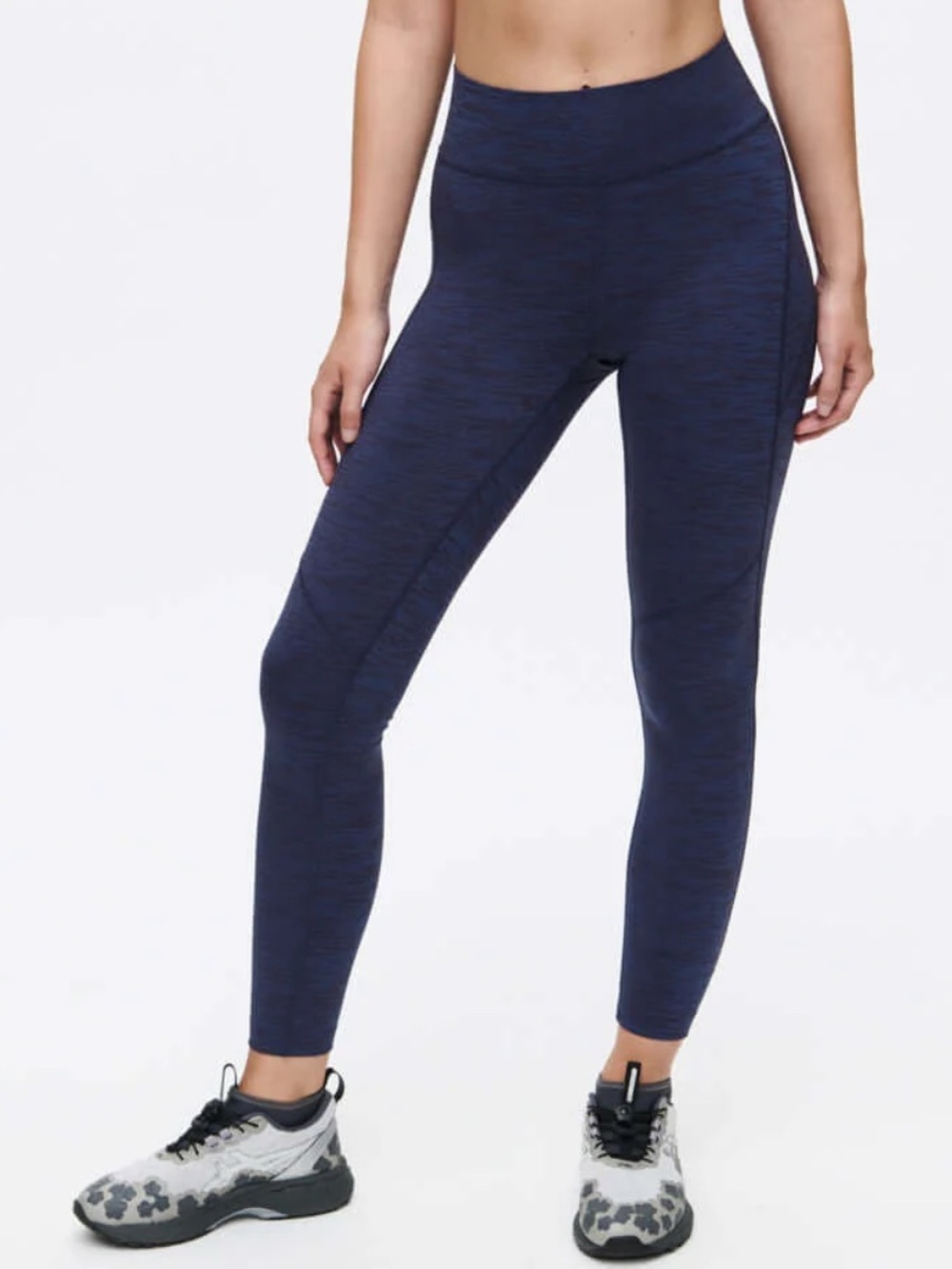 NWT Outdoor Voices TechSweat Core 7/8 Leggings Baltic Size L